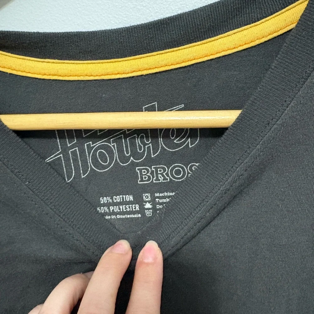 Howler Bros Black Graphic Long Sleeve Casual Heed the Call Tee - Picture 4 of 7